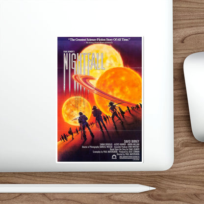 Nightfall 1988 Movie Poster STICKER Vinyl Die-Cut Decal-The Sticker Space