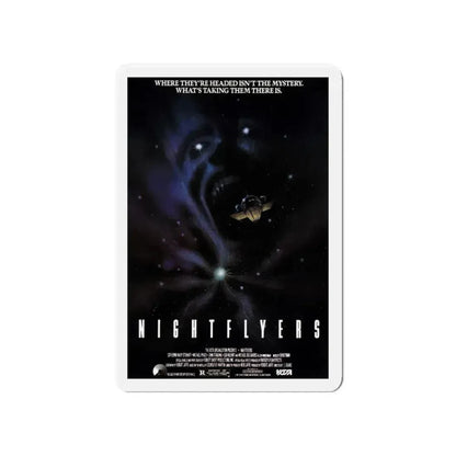 NIGHTFLYERS 1987 Movie Poster - Refrigerator Magnet 4 Inch Die-Cut - The Sticker Space