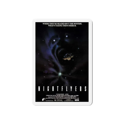 NIGHTFLYERS 1987 Movie Poster - Refrigerator Magnet 6 Inch Die-Cut - The Sticker Space