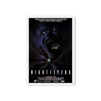 NIGHTFLYERS 1987 Movie Poster - Refrigerator Magnet-6" × 6"-The Sticker Space