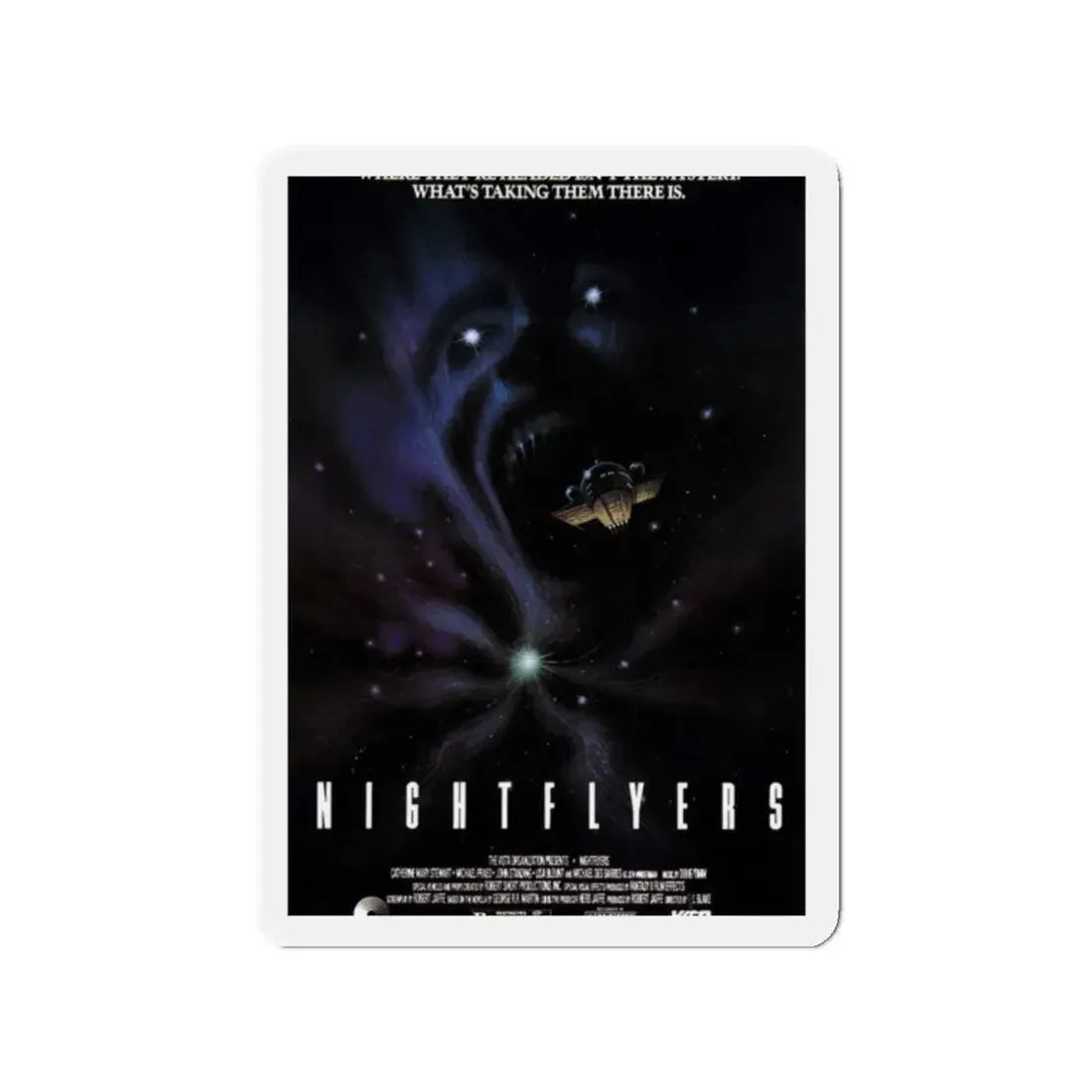 NIGHTFLYERS 1987 Movie Poster - Refrigerator Magnet - The Sticker Space