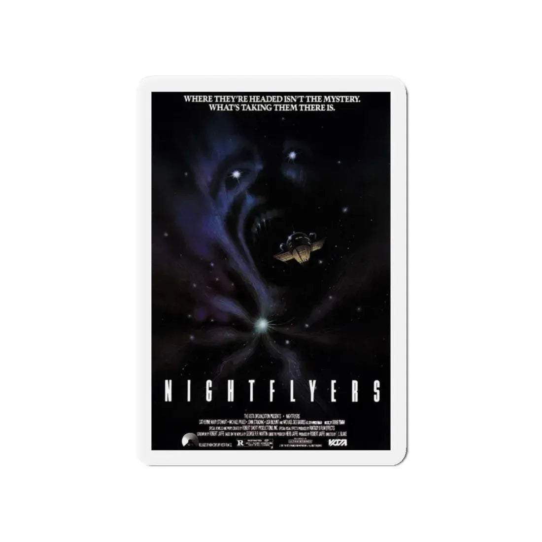 NIGHTFLYERS 1987 Movie Poster - Refrigerator Magnet - The Sticker Space