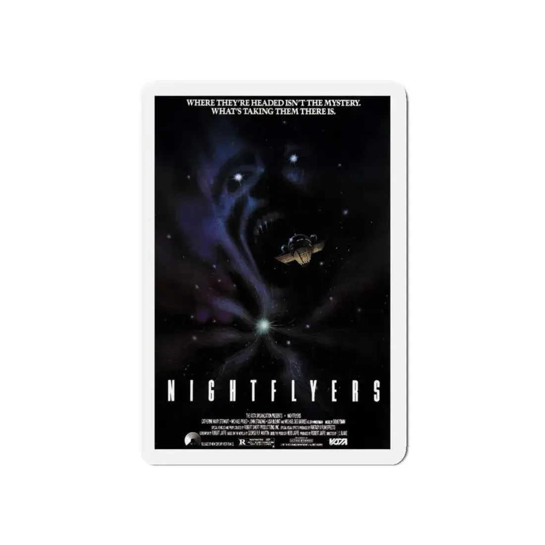 NIGHTFLYERS 1987 Movie Poster - Refrigerator Magnet - The Sticker Space