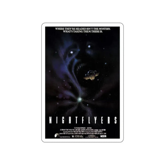 NIGHTFLYERS 1987 Movie Poster STICKER Vinyl Die-Cut Decal 2 Inch - The Sticker Space