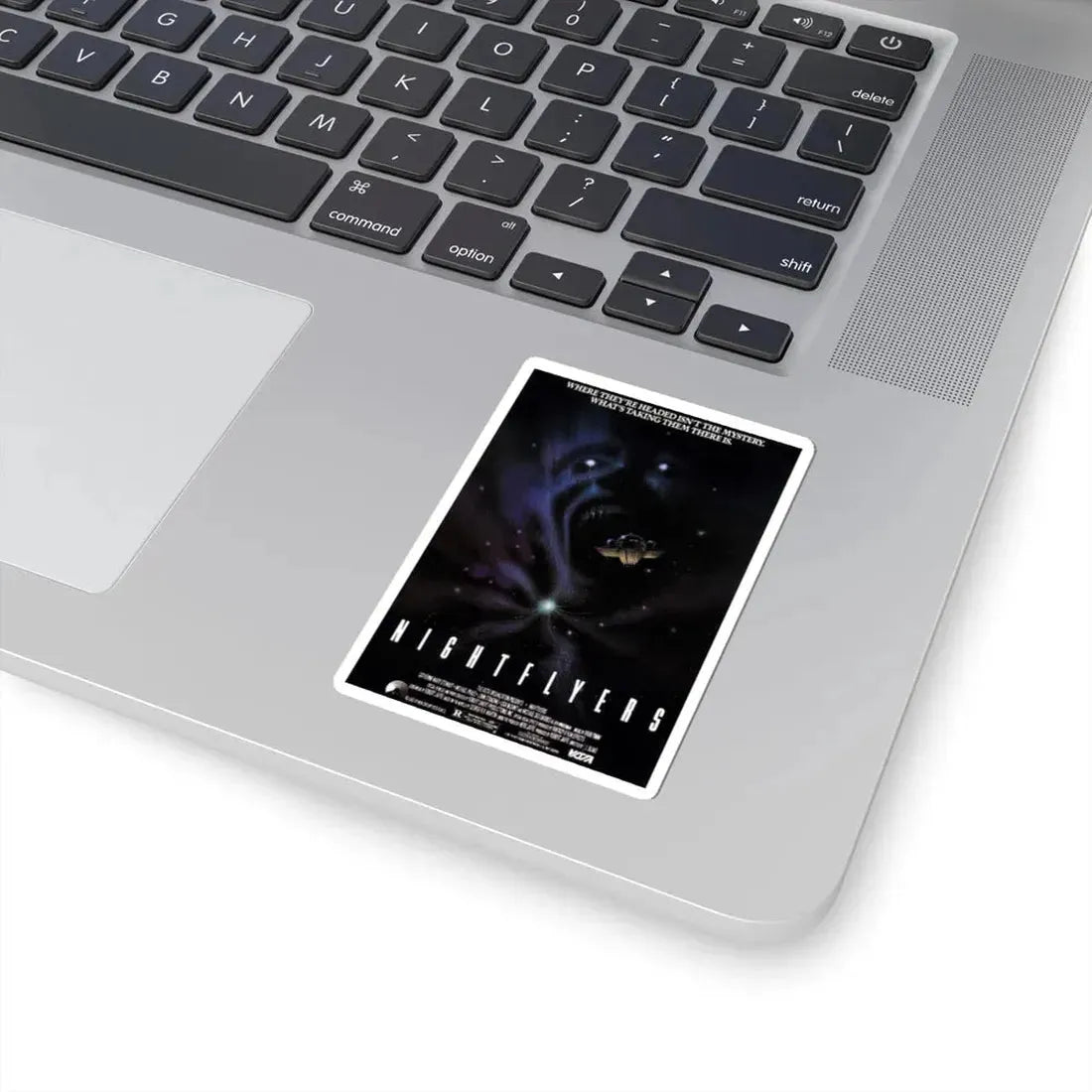 NIGHTFLYERS 1987 Movie Poster - STICKER Vinyl Kiss-Cut Decal - The Sticker Space