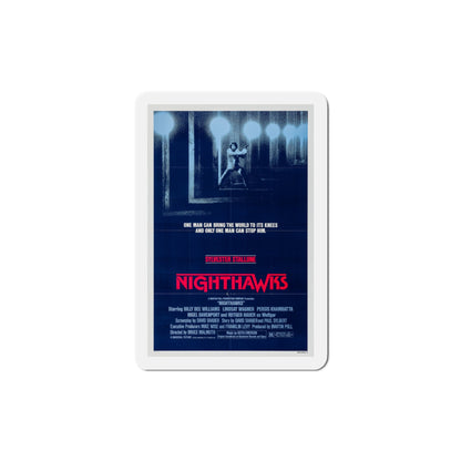 Nighthawks 1981 Movie Poster Die-Cut Magnet-4" x 4"-The Sticker Space