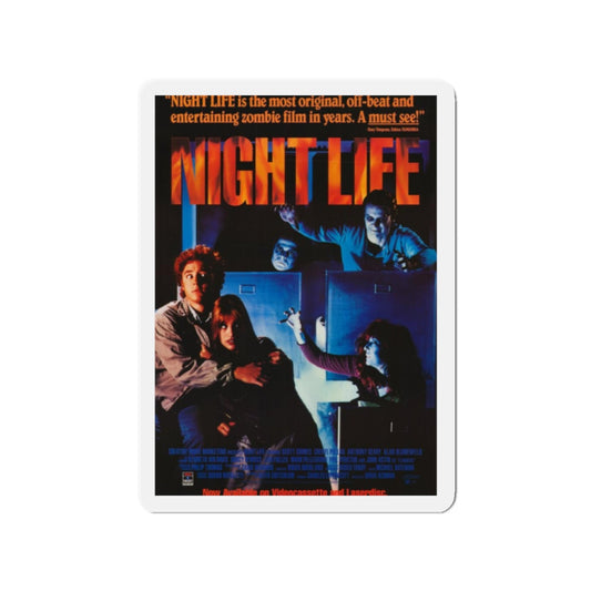 NIGHTLIFE 1989 Movie Poster - Refrigerator Magnet-2" x 2"-The Sticker Space