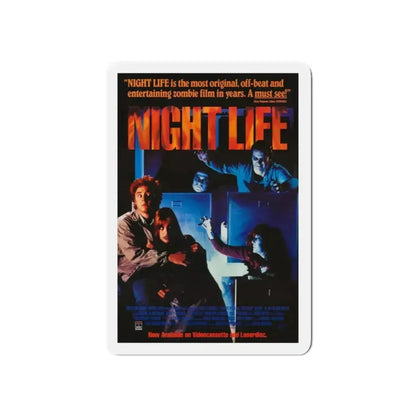NIGHTLIFE 1989 Movie Poster - Refrigerator Magnet 5 Inch Die-Cut - The Sticker Space