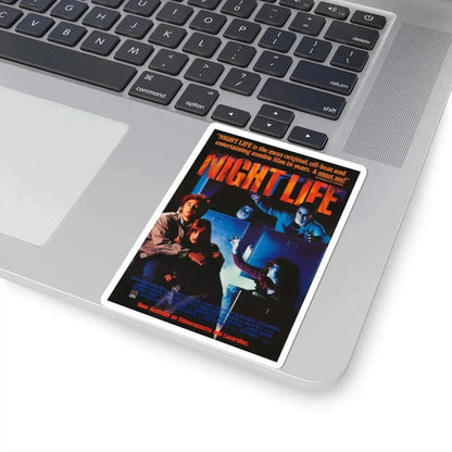 NIGHTLIFE 1989 Movie Poster - STICKER Vinyl Kiss-Cut Decal - The Sticker Space