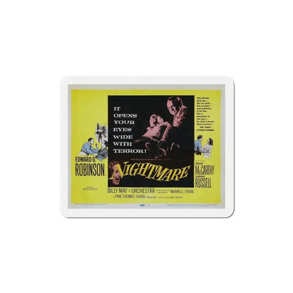 Nightmare 1956 v2 Movie Poster Refrigerator Magnet 5 Inch - The Sticker Space