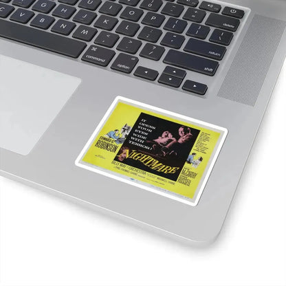 Nightmare 1956 v2 Movie Poster - STICKER Vinyl Kiss-Cut Decal - The Sticker Space