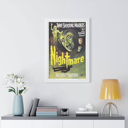 NIGHTMARE 1964 - Framed Movie Poster-The Sticker Space