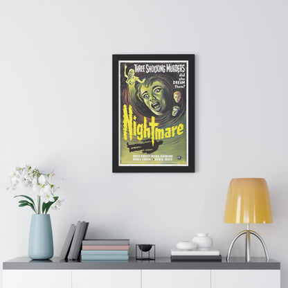 NIGHTMARE 1964 - Framed Movie Poster-The Sticker Space