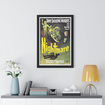 NIGHTMARE 1964 - Framed Movie Poster-The Sticker Space