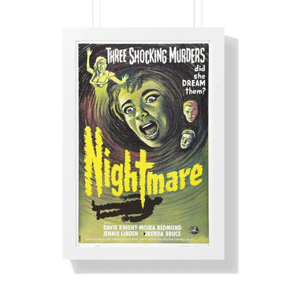 NIGHTMARE 1964 - Framed Movie Poster - The Sticker Space