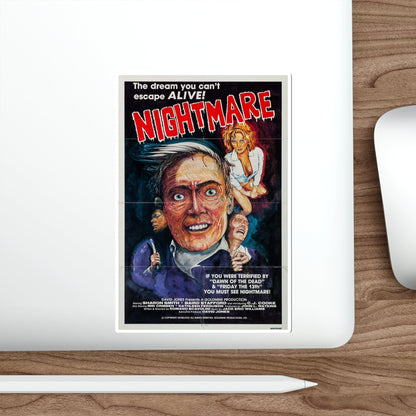 Nightmare 1981 Movie Poster STICKER Vinyl Die-Cut Decal-The Sticker Space