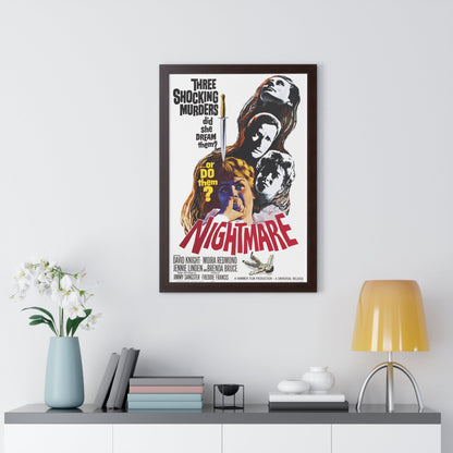 NIGHTMARE (2) 1964 - Framed Movie Poster-The Sticker Space