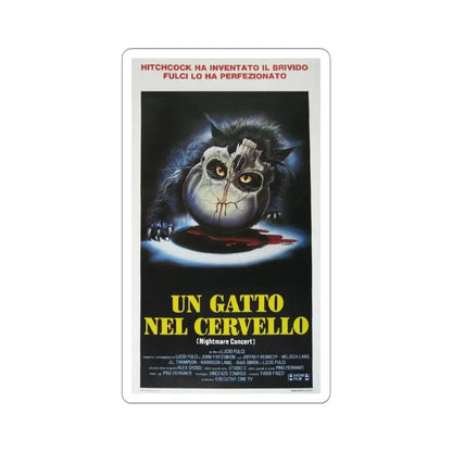 NIGHTMARE CONCERT 1990 Movie Poster - STICKER Vinyl Kiss-Cut Decal 3 Inch White - The Sticker Space