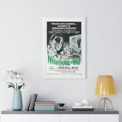 NIGHTMARE IN WAX 1969 - Framed Movie Poster-The Sticker Space