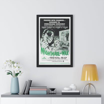 NIGHTMARE IN WAX 1969 - Framed Movie Poster-The Sticker Space