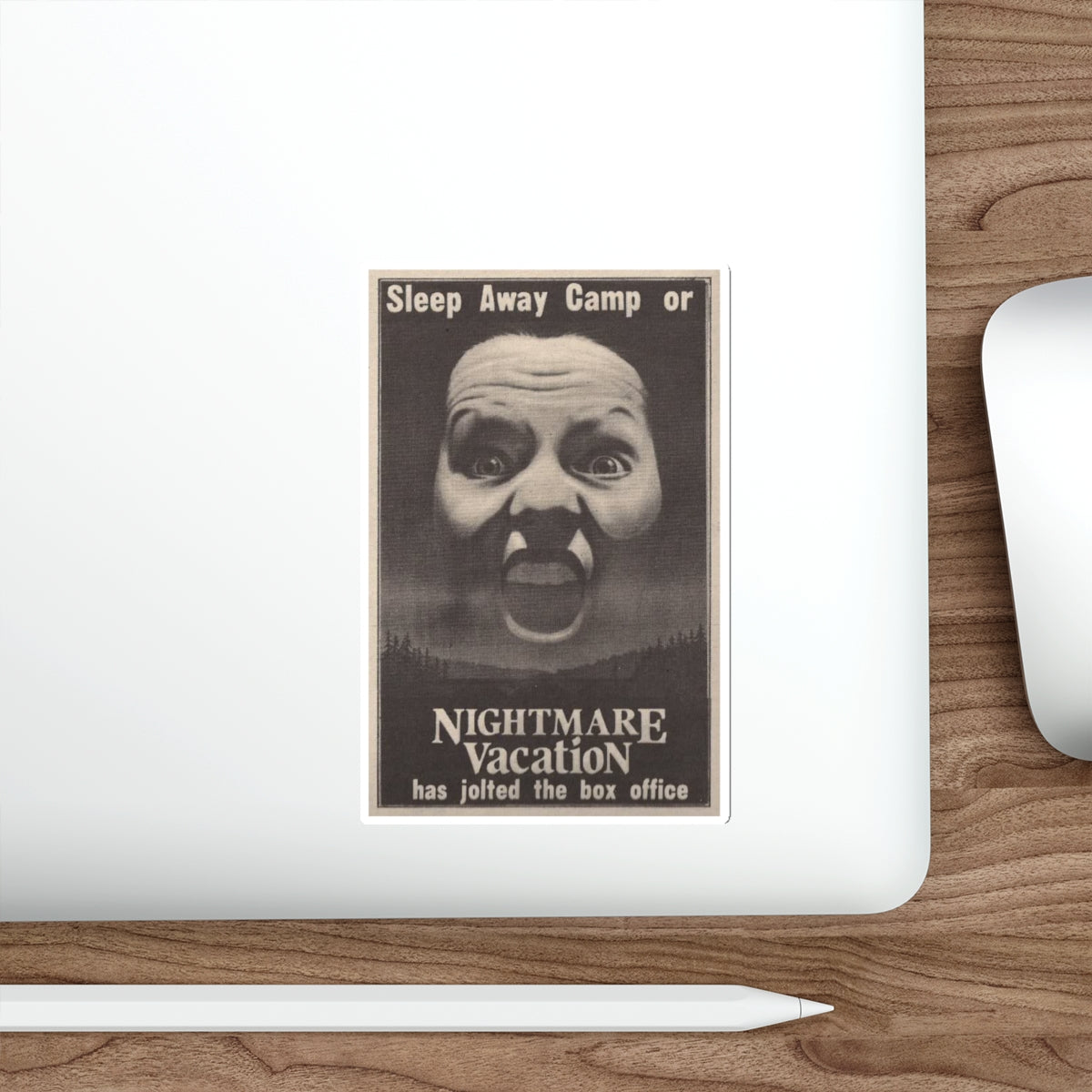 NIGHTMARE VACATION 1983 Movie Poster STICKER Vinyl Die-Cut Decal-The Sticker Space