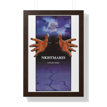 NIGHTMARES 1983 - Framed Movie Poster-16″ x 24″-The Sticker Space