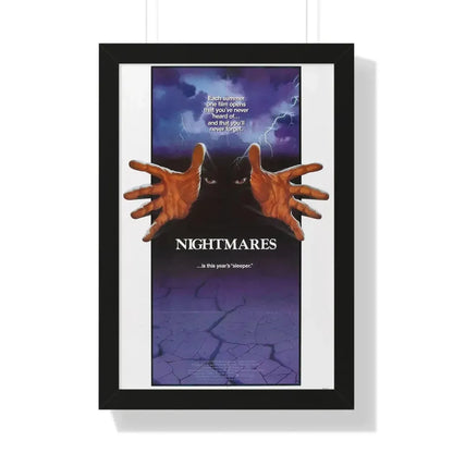 NIGHTMARES 1983 - Framed Movie Poster - The Sticker Space