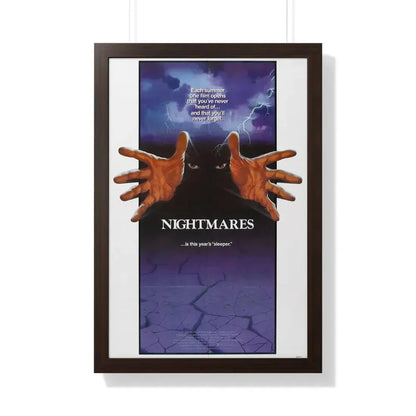 NIGHTMARES 1983 - Framed Movie Poster - The Sticker Space