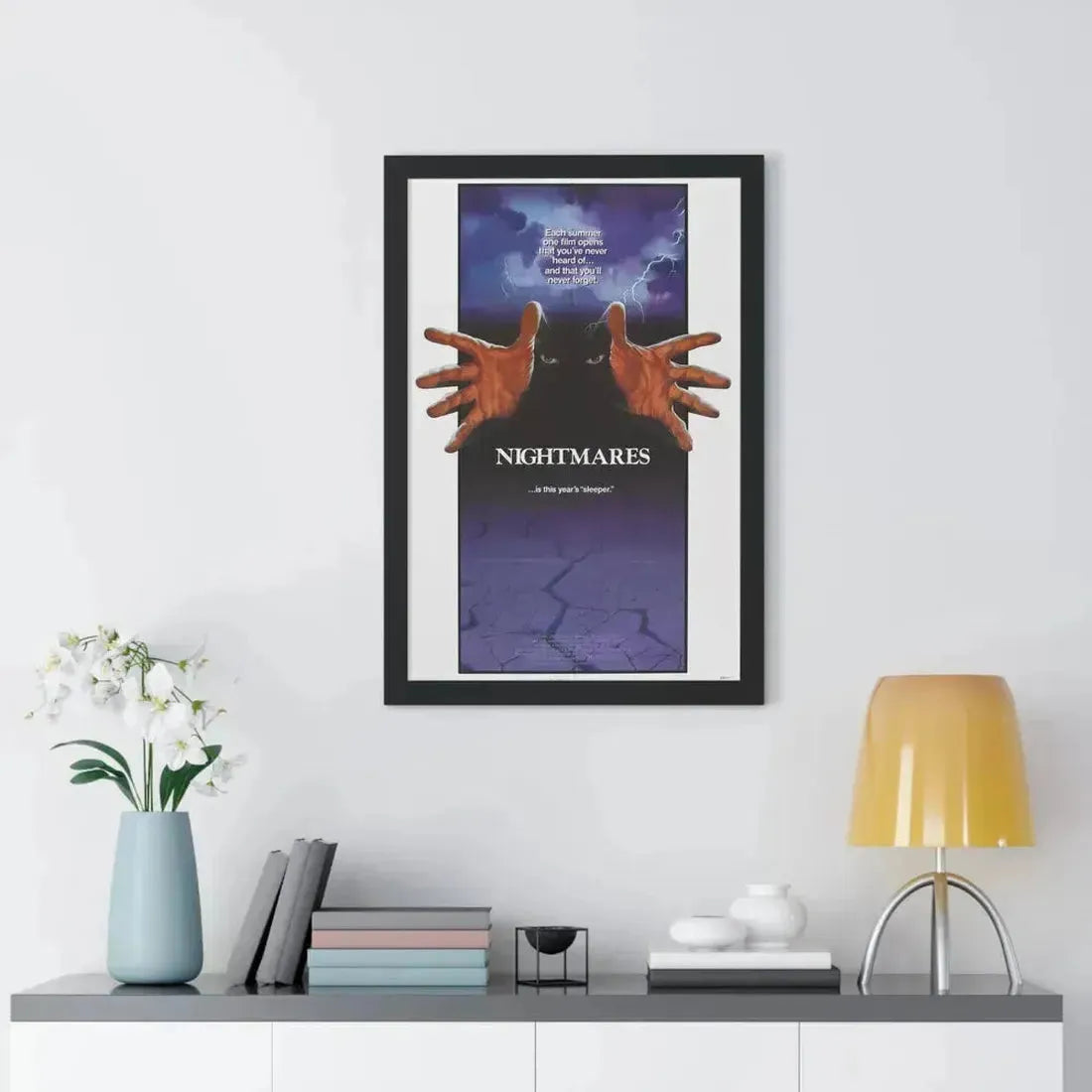 NIGHTMARES 1983 - Framed Movie Poster - The Sticker Space
