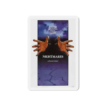 NIGHTMARES 1983 Movie Poster - Refrigerator Magnet 5 Inch Die-Cut - The Sticker Space