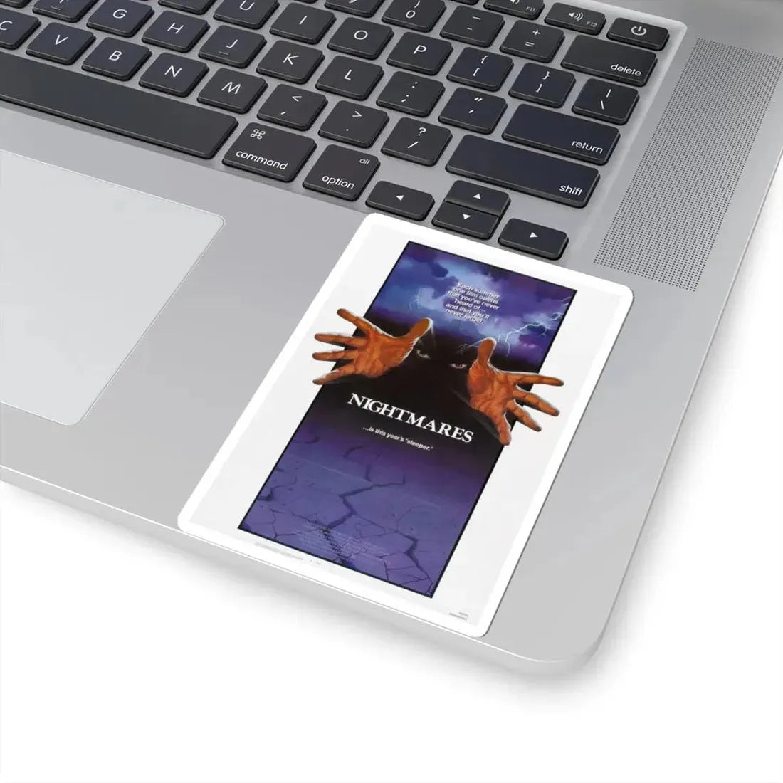 NIGHTMARES 1983 Movie Poster - STICKER Vinyl Kiss-Cut Decal - The Sticker Space