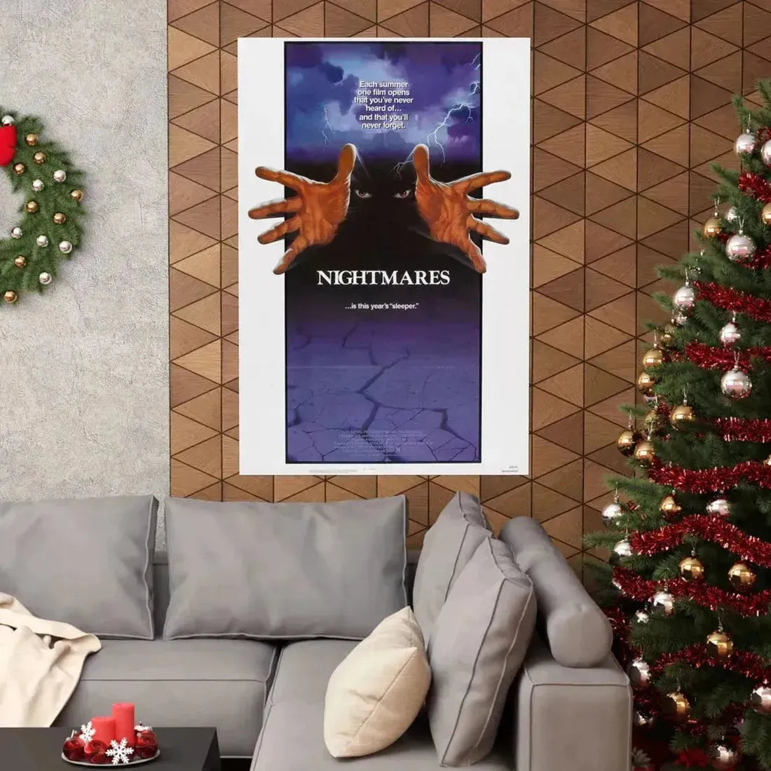 NIGHTMARES 1983 - Paper Movie Poster - The Sticker Space