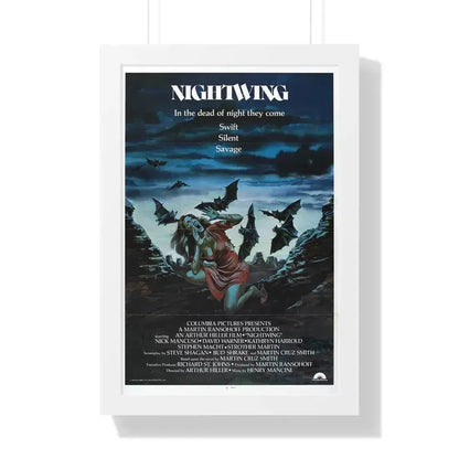NIGHTWING 1979 - Framed Movie Poster 16″ x 24″ White - The Sticker Space