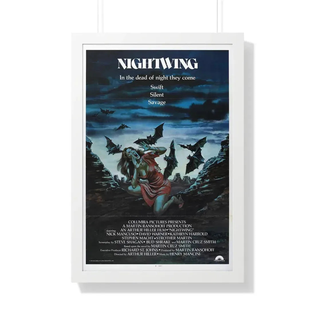 NIGHTWING 1979 - Framed Movie Poster - The Sticker Space