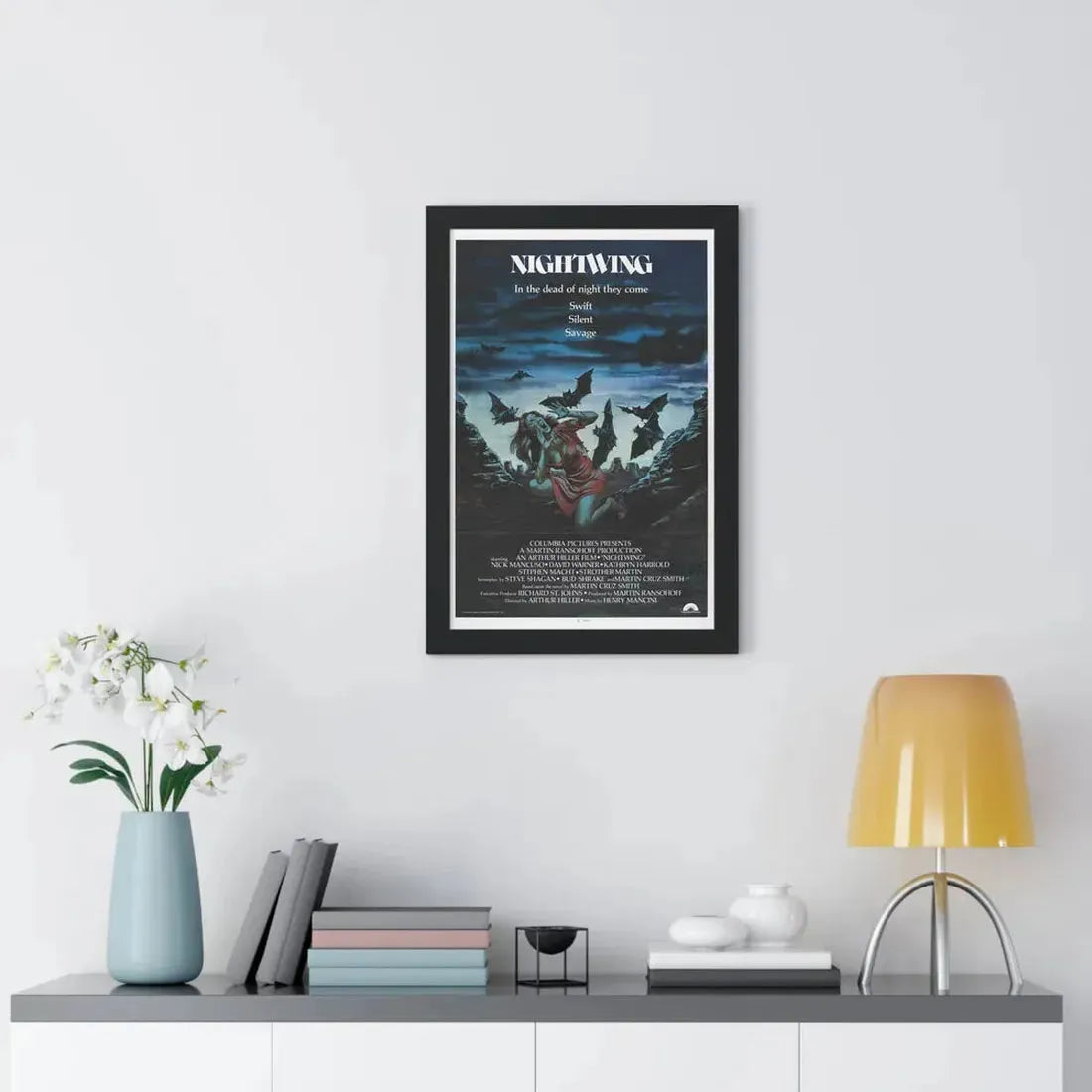 NIGHTWING 1979 - Framed Movie Poster - The Sticker Space