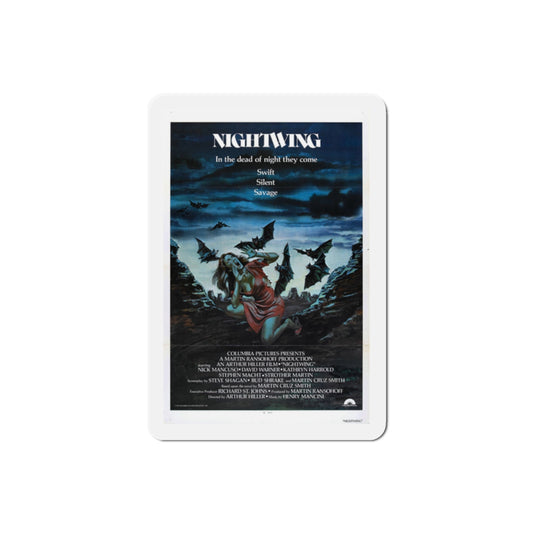 Nightwing 1979 Movie Poster Die-Cut Magnet-2 Inch-The Sticker Space
