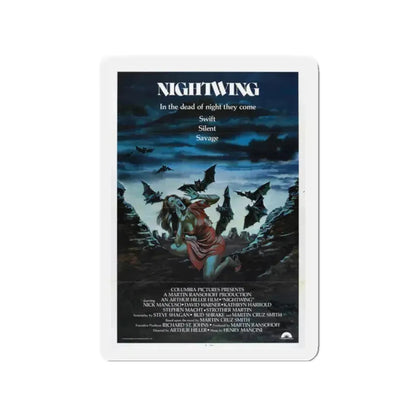 NIGHTWING 1979 Movie Poster - Refrigerator Magnet 2 Inch Die-Cut - The Sticker Space