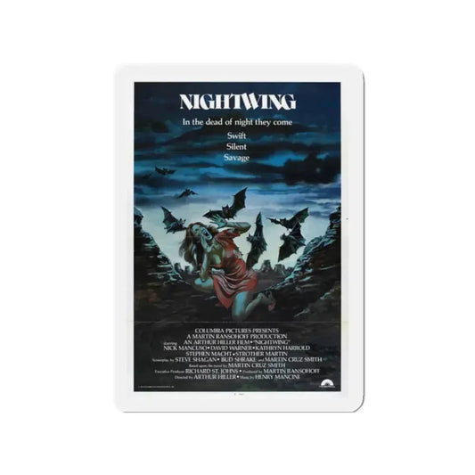 NIGHTWING 1979 Movie Poster - Refrigerator Magnet 2 Inch Die-Cut - The Sticker Space