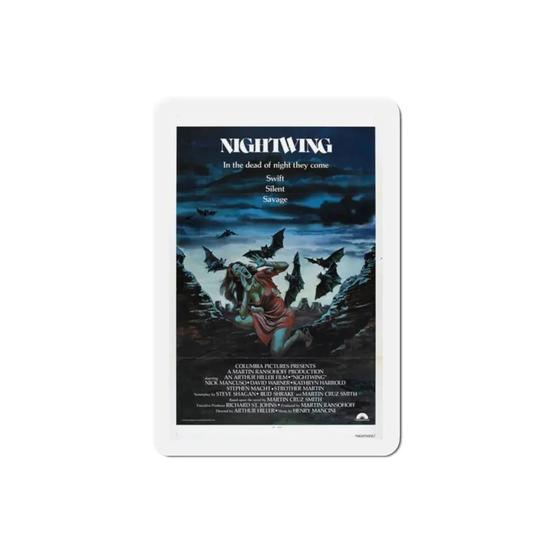 Nightwing 1979 Movie Poster Refrigerator Magnet - The Sticker Space