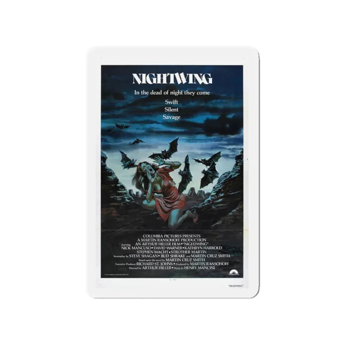 NIGHTWING 1979 Movie Poster - Refrigerator Magnet - The Sticker Space