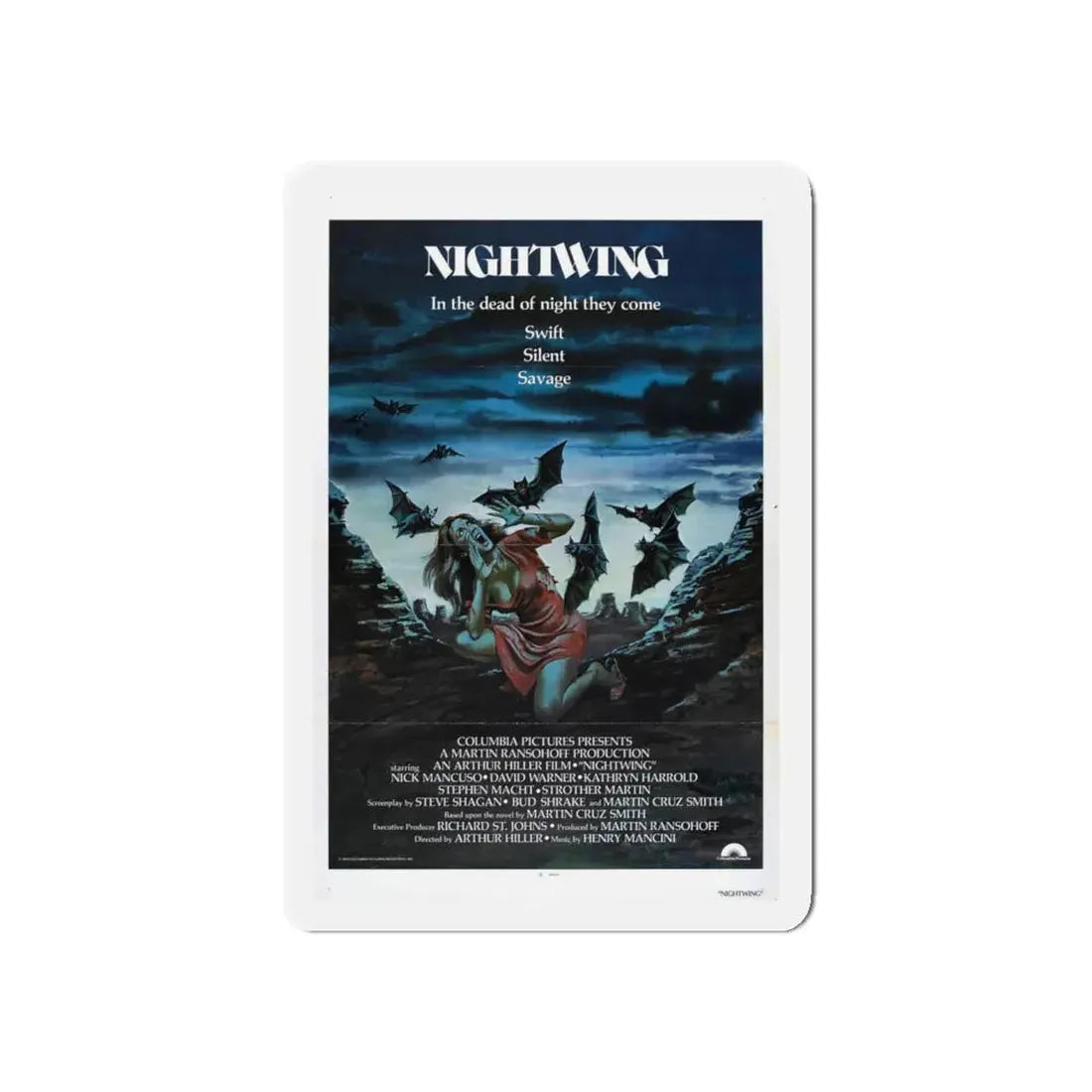 NIGHTWING 1979 Movie Poster - Refrigerator Magnet - The Sticker Space