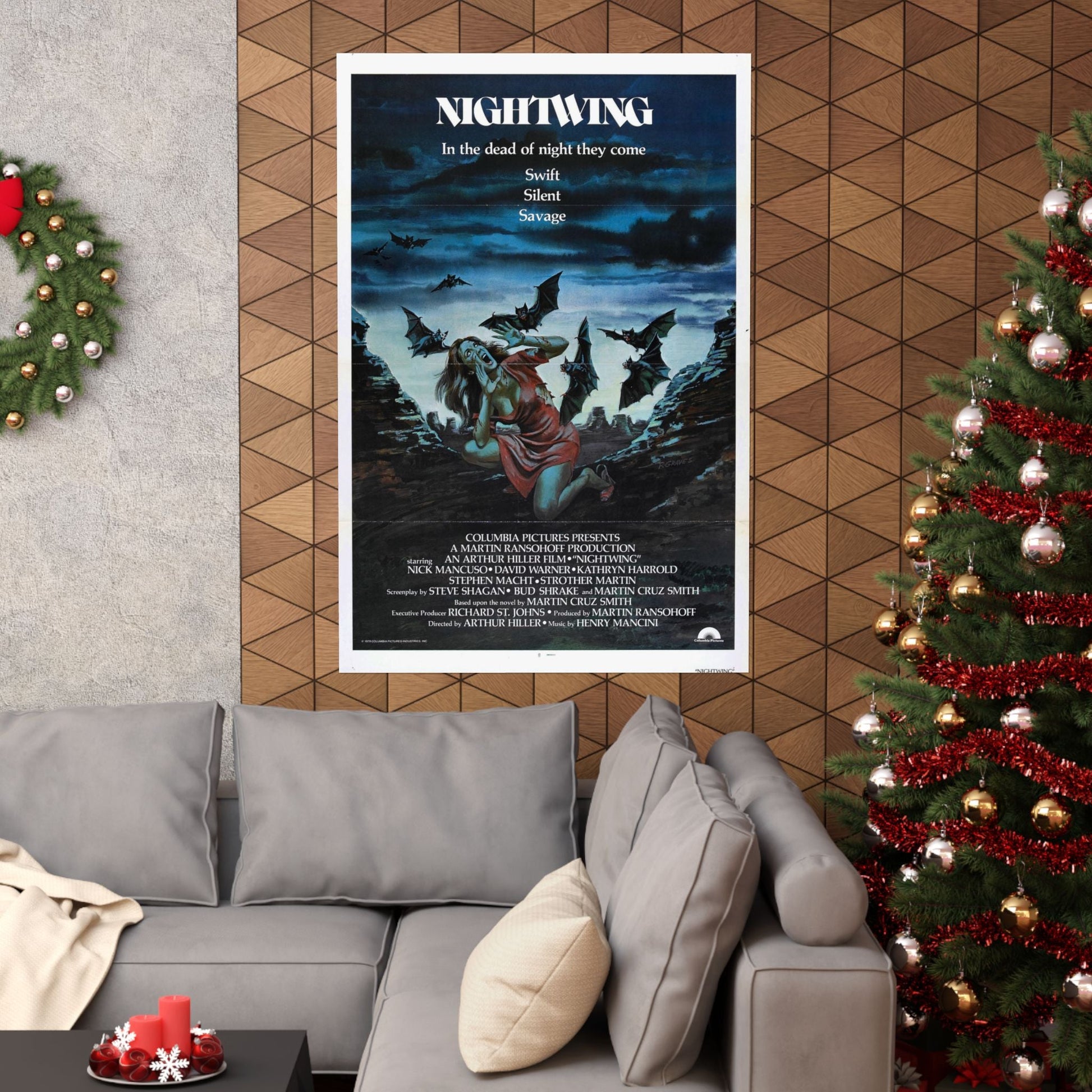 NIGHTWING 1979 - Paper Movie Poster-The Sticker Space