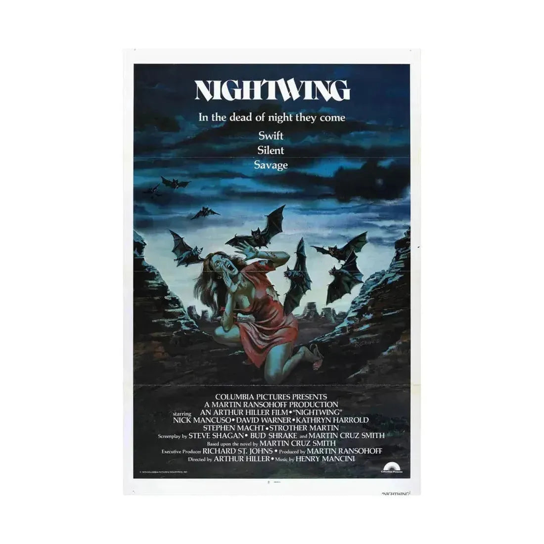 NIGHTWING 1979 - Paper Movie Poster - The Sticker Space