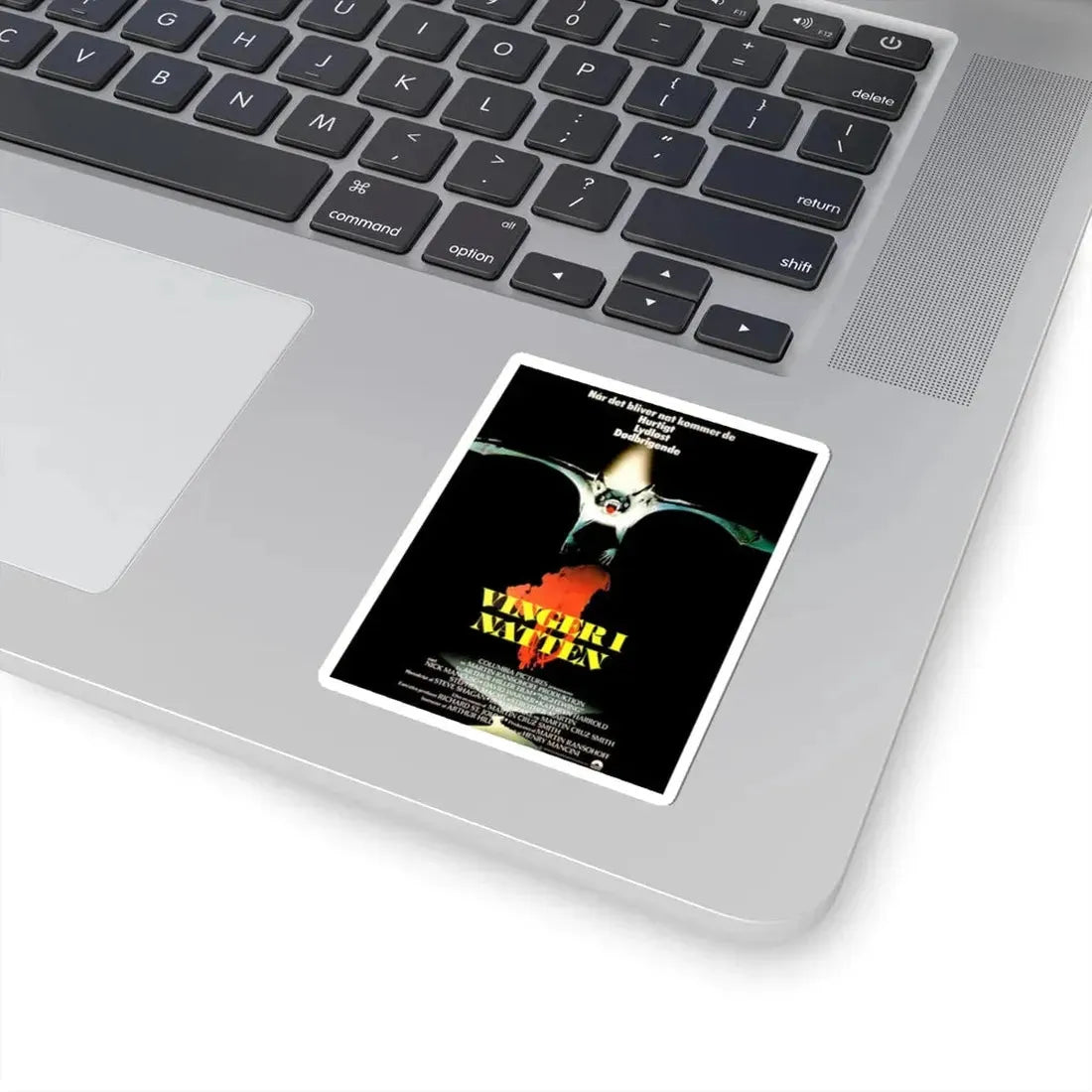 NIGHTWING (DANISH) 1979 Movie Poster - STICKER Vinyl Kiss-Cut Decal - The Sticker Space