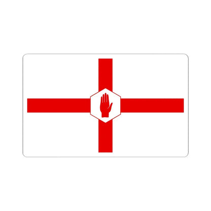 Nihexagon (Ireland) STICKER Vinyl Kiss-Cut Decal 6 Inch White - The Sticker Space