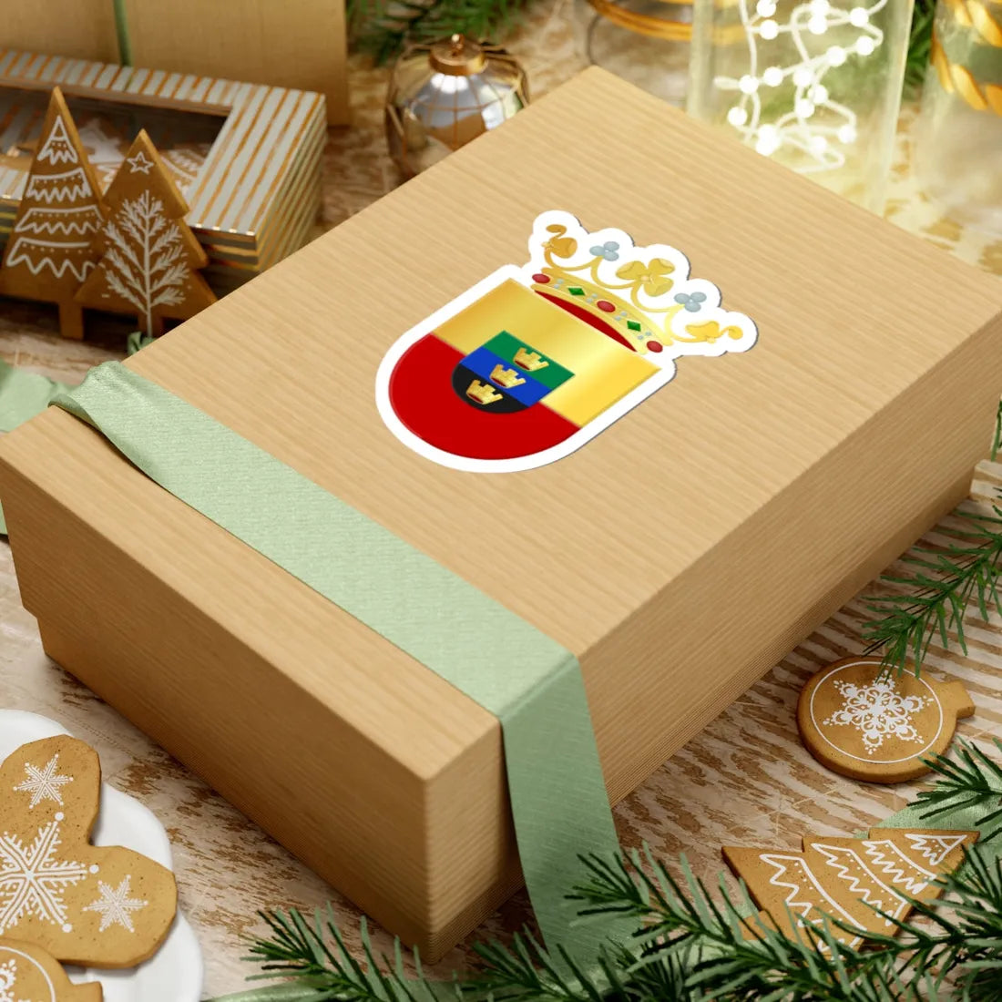 Nijefurd wapen (Netherlands) (Coat of Arms) STICKER Vinyl Kiss-Cut Decal - The Sticker Space