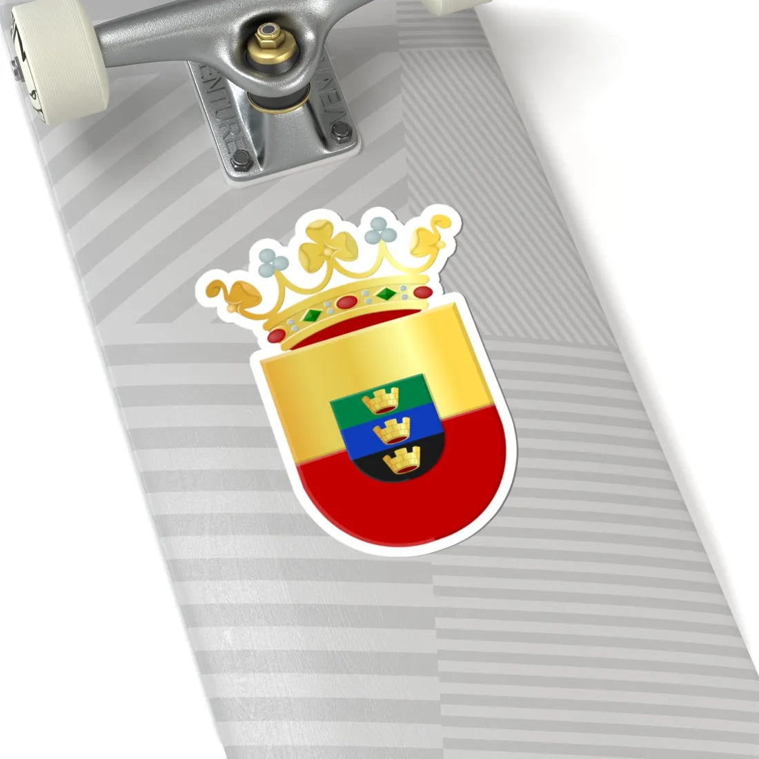 Nijefurd wapen (Netherlands) (Coat of Arms) STICKER Vinyl Kiss-Cut Decal - The Sticker Space