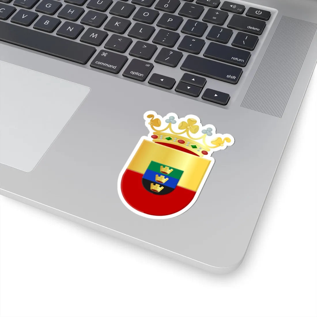 Nijefurd wapen (Netherlands) (Coat of Arms) STICKER Vinyl Kiss-Cut Decal - The Sticker Space