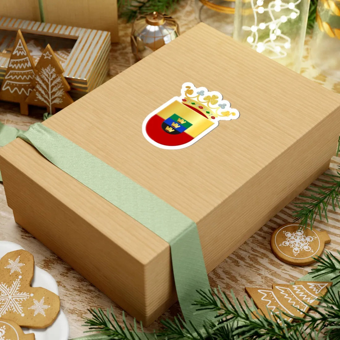 Nijefurd wapen (Netherlands) (Coat of Arms) STICKER Vinyl Kiss-Cut Decal - The Sticker Space