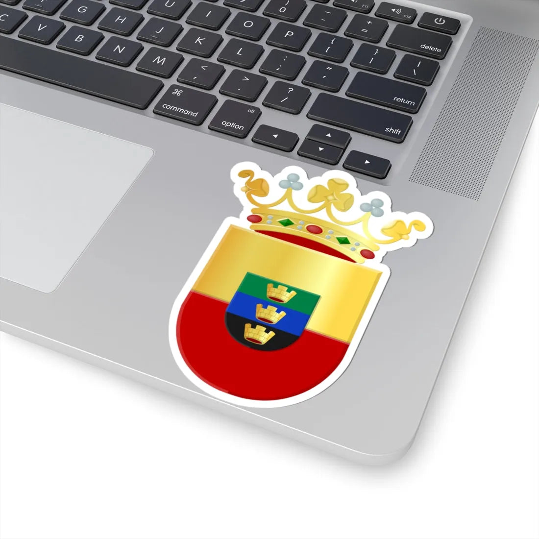 Nijefurd wapen (Netherlands) (Coat of Arms) STICKER Vinyl Kiss-Cut Decal - The Sticker Space